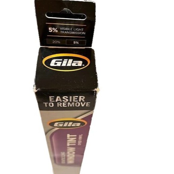 Gila Static Cling 5% VLT Automotive Window Tint 5% DIY Easy Install Anti Glare - Picture 1 of 5